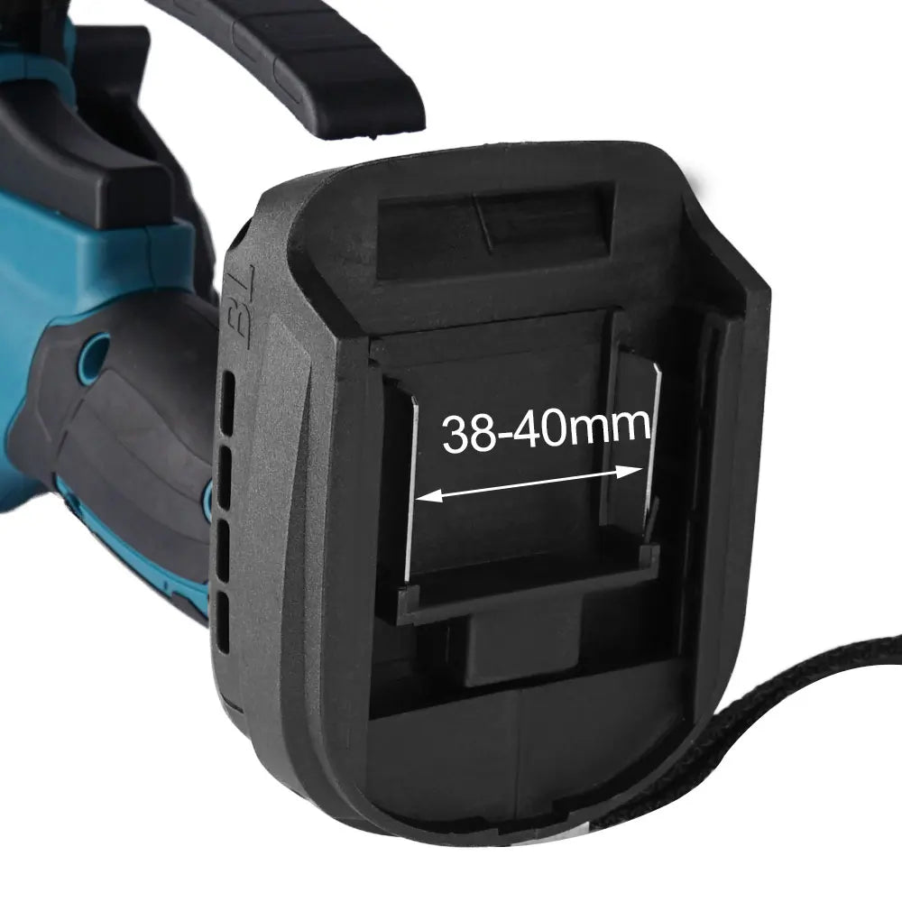 Tronçonneuse électrique sans balais ONEVAN 8 pouces 3000 W, tronçonneuse rechargeable, outil électrique pour le travail du bois pour batterie Makita 18 V