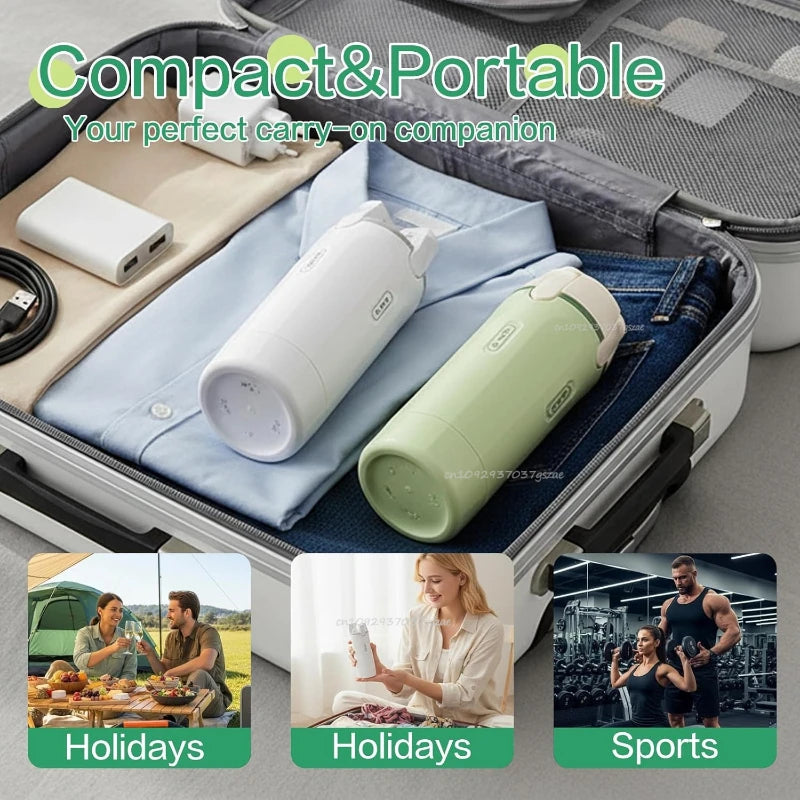 4 in 1 Travel Dispenser Portable Leakproof Travel Bottle Dispenser Set for Perfume Shampoo Conditioner Lotion Toiletry Container