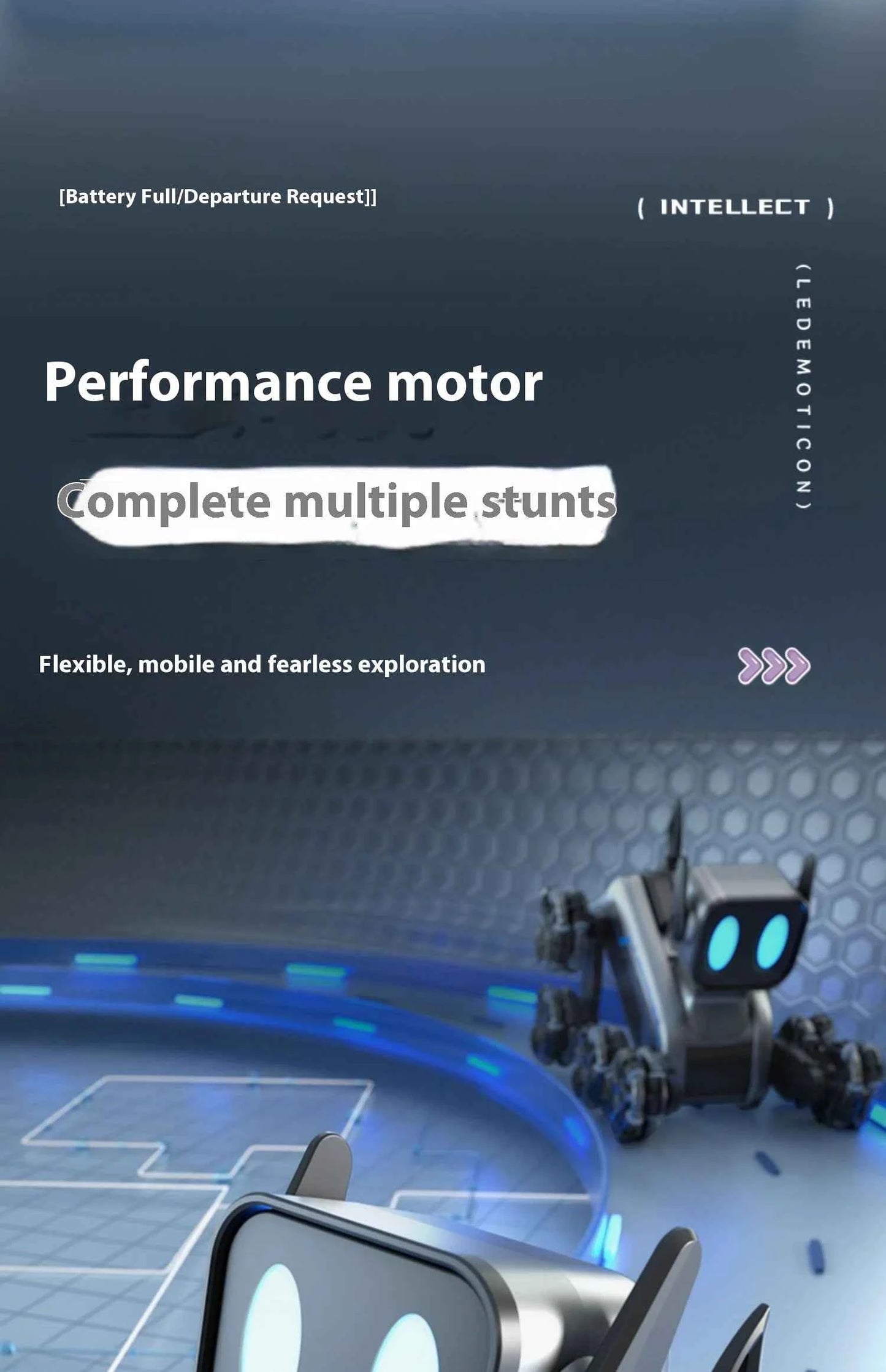 Technology Intelligent Remote Control Dog Toy - Electric Gesture Sensing Machine Dog Remote Control Car