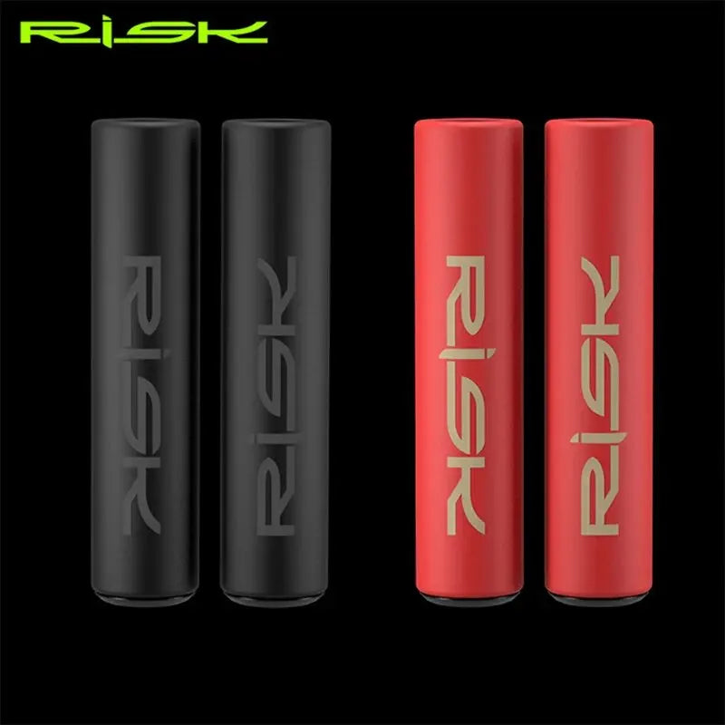 RISK Ultralight Anti-skid Soft Bike Handlebar Grips for BMX MTB Cycling Accessories - Non-slip Bicycle Grips Handle Cuffs Cover