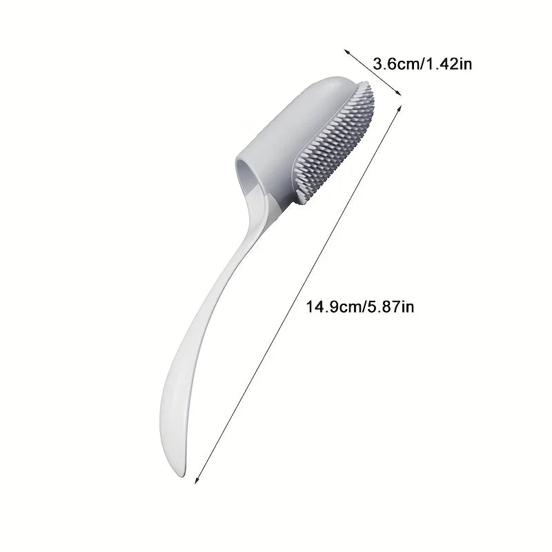 2PCs Pet Finger Toothbrush with Handle Soft Dog Teeth Care Tool Pet Teeth Cleaning Tooth Brush for Cats Dogs Pet Cleaning Tool