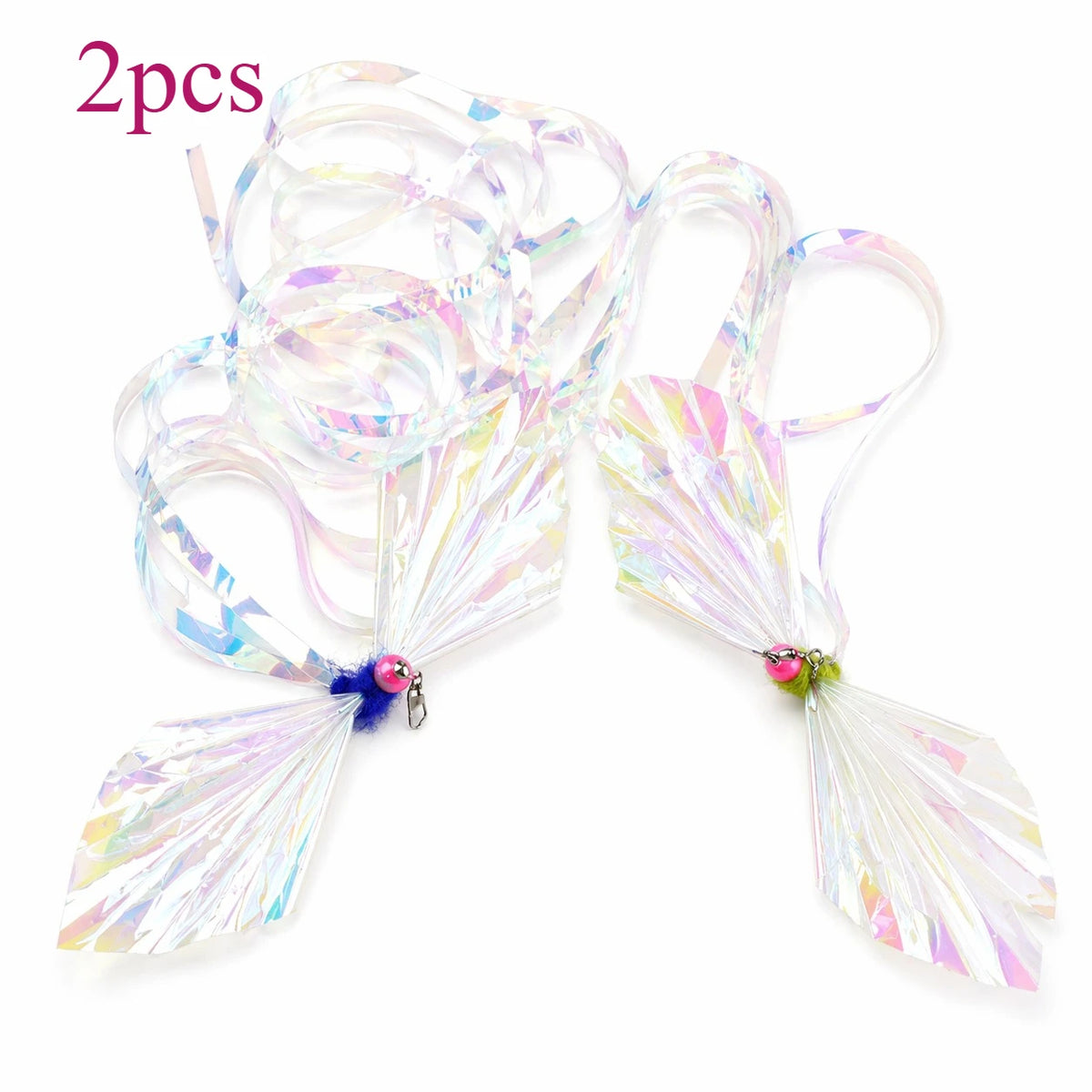 Jouet pour chat papillon coloré simulé tête de rechange accessoires insectes artificiels jouet pour animaux de compagnie