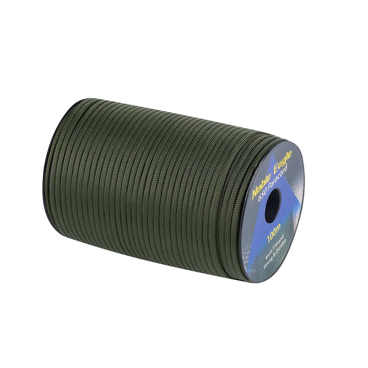 4mm Military Paracord 650LB Outdoor Survival Tactical 7 Strand Parachute Cord 100m for Camping Weaving Rope