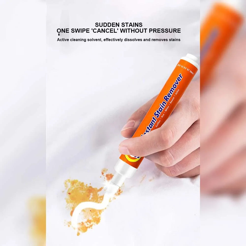 1/3/6 Portable and Convenient Stain Remover Pen for Emergency Stain Removal-Water-free,Suitable for Various Fabrics,Oxygen Formu