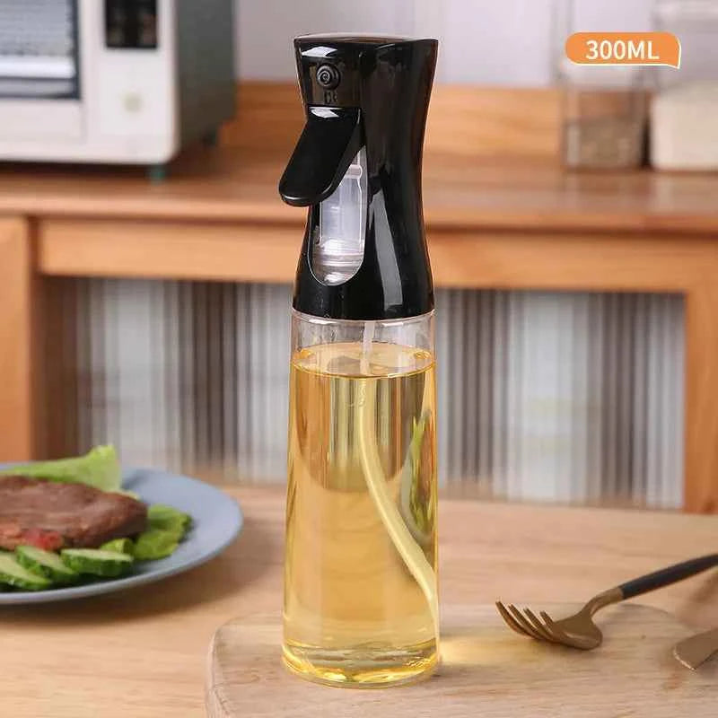 200/300/500ml Oil Spray Bottle Kitchen BBQ Cooking Dispenser Camping Baking Empty Vinegar Soy Sauce Sprayer Seasoning Containers