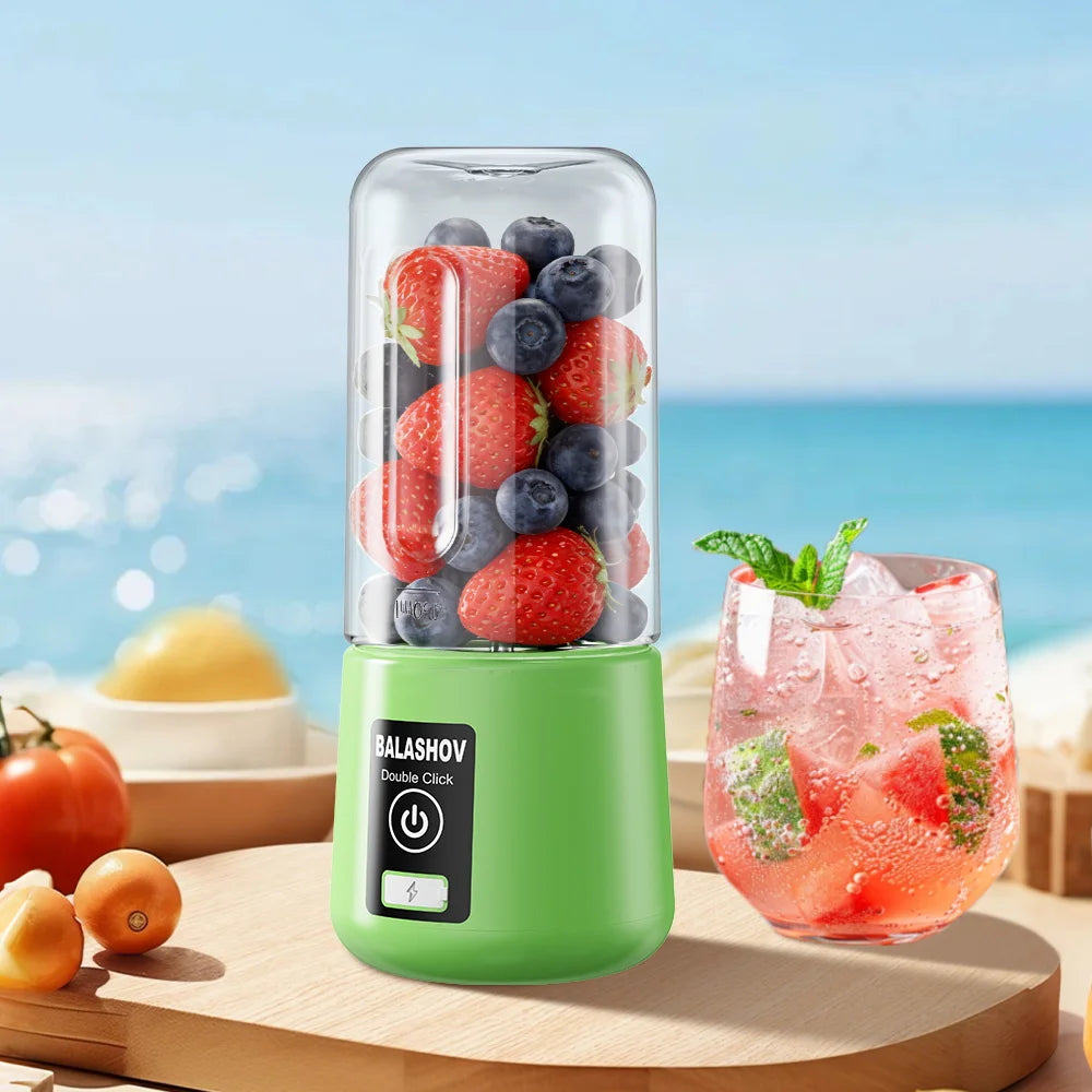 Portable Juice Maker Blender for Shakes Smoothie Juicer Steel Blades Vegetables Fruit Blender Juice Cup for Juicing