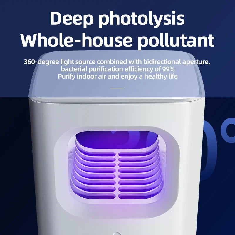 Low Noise USB Activated carbon filtration Air Filter Cleaner Negative Ion  Remove Bacterium Rapid purification Air 2026 New