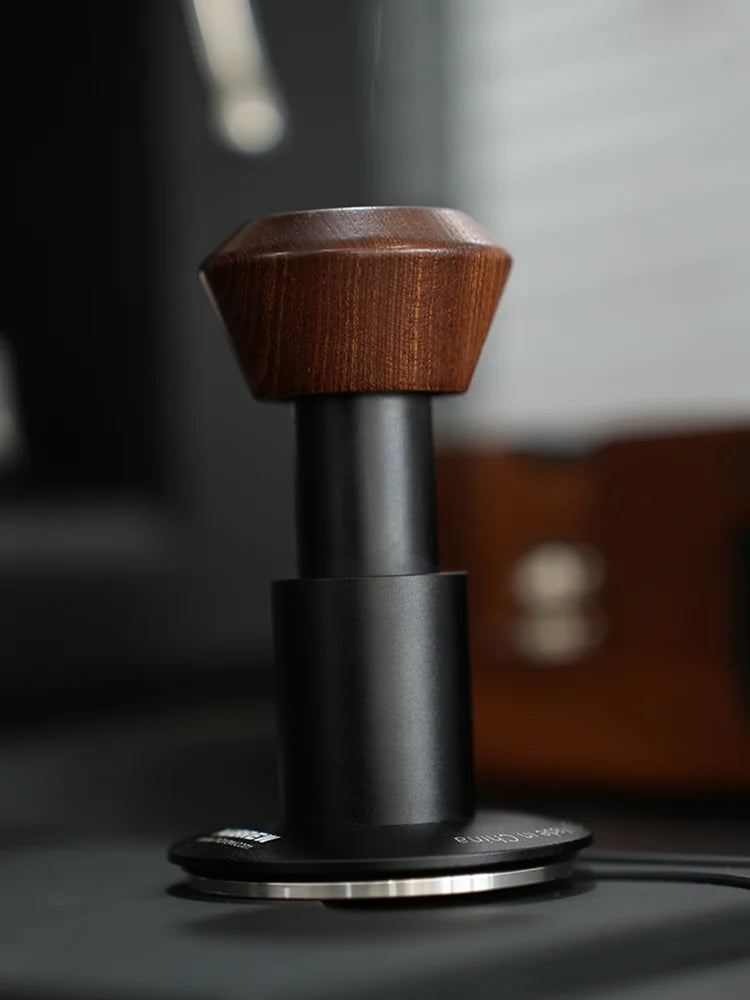 HiBREW Espresso Tamper Coffee 58mm Constant Pressure Ripple Base Calibrated Spring Loaded Barista Tool for G5 H10A H7A H13