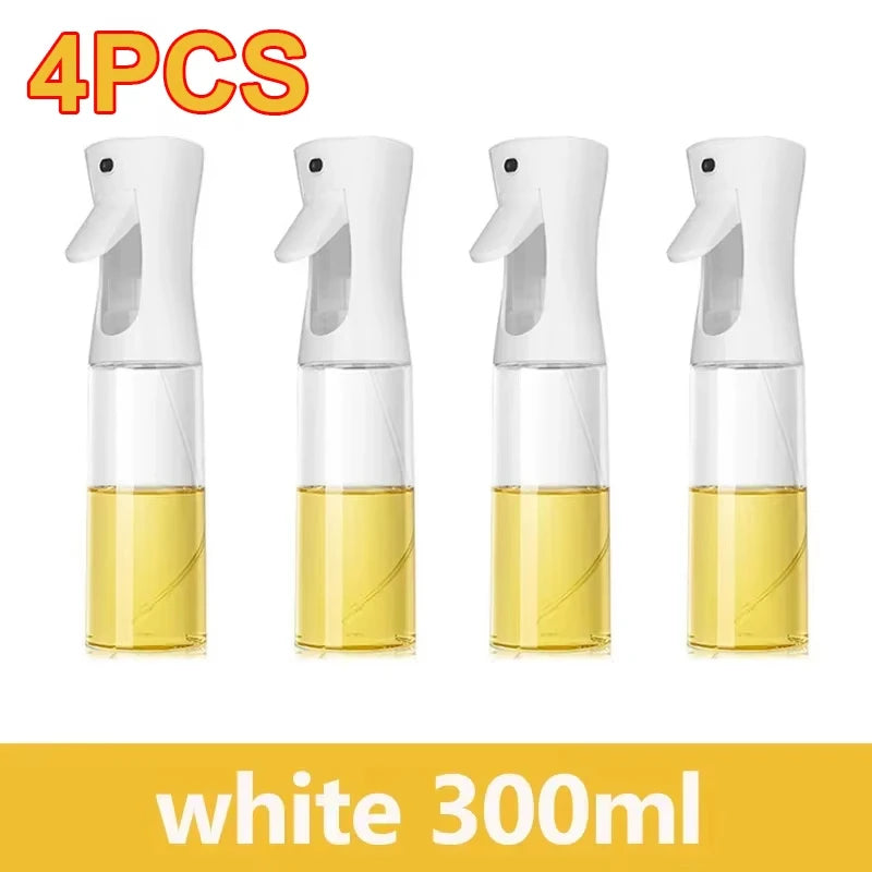 200ml 300ml 500ml Oil Spray Bottle Kitchen Cooking Olive Oil Dispenser Camping BBQ Baking Vinegar Soy Sauce Sprayer Containers
