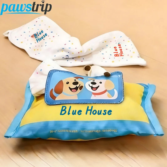 Interactive Pet Dog Snuffle Toy Puzzle Pet Snuffle Mat for Small Medium Dogs Puppy Slow Food Toys Funny Dog Squeaky Toy