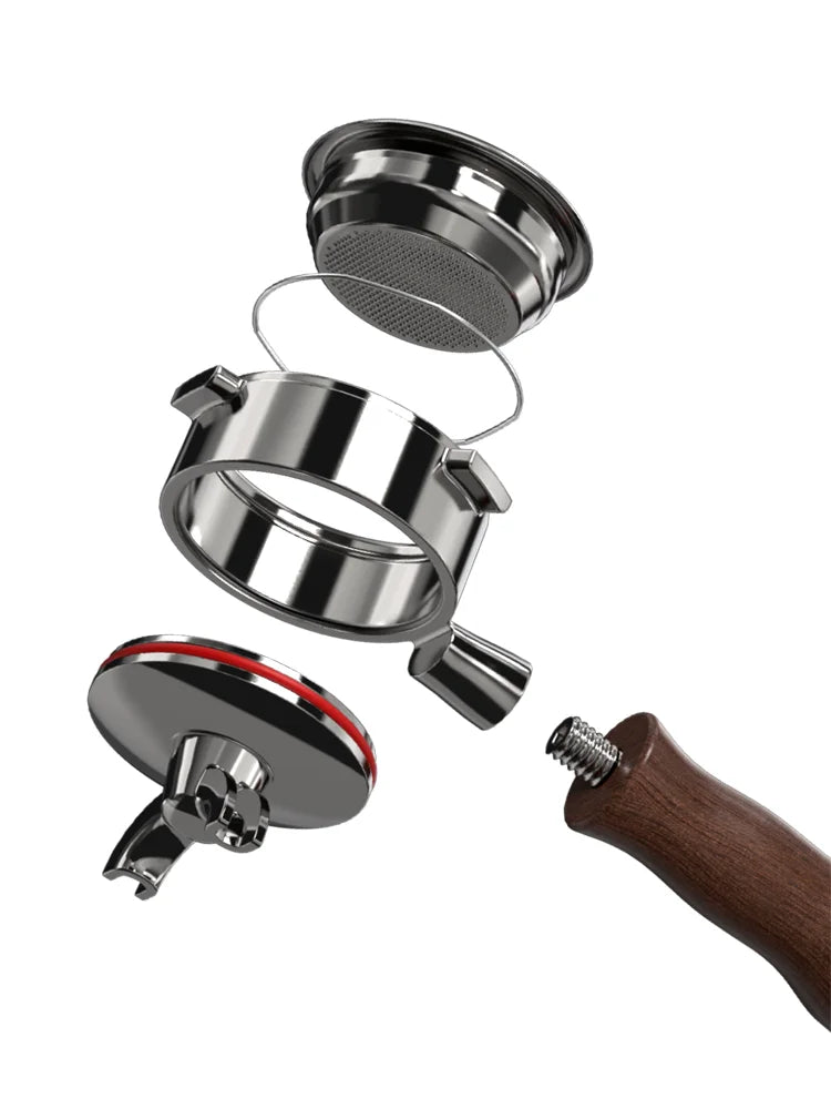 HiBREW 2 in 1 58MM 3 Ears Coffee Bottomless Portafilter For H7A H10A H10 Plus Espresso Machine Barista Tool Filter Papers