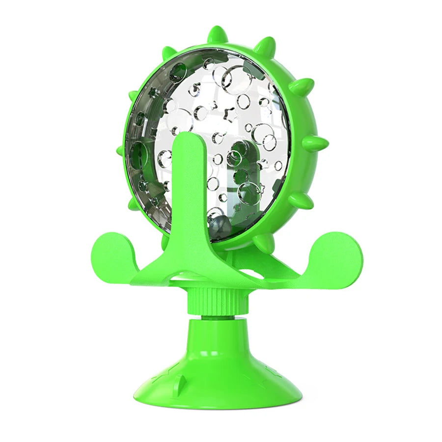 Puzzle Pet Slow Food Toy for Small Dogs Cats Interactive Cat Treat Leaking Toy Rotating Puppy  Food Treat Dispenser Pet Supplies