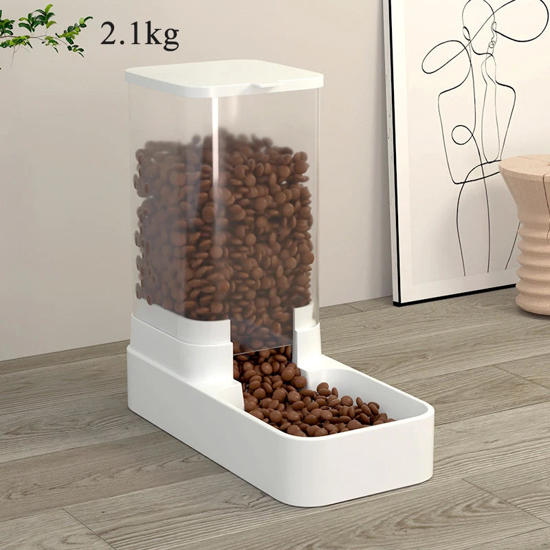 Large Capacity Pet Feeder Automatic Pet Water Dispenser for Dogs Cats Food Storage Dispenser Durable Cat Drinker Dog Feeder
