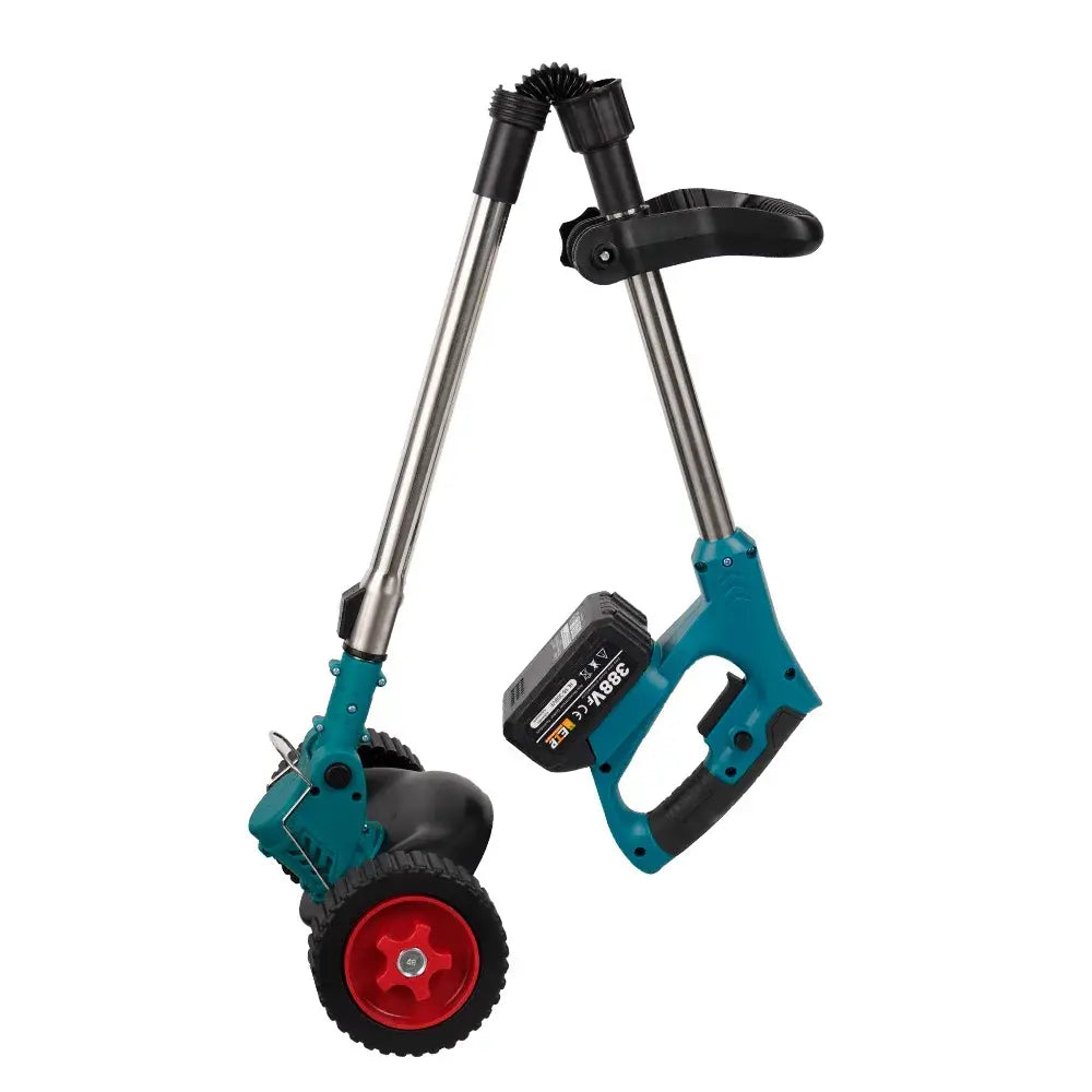 YOFIDRA Electric Lawn Mower Handheld Length Adjustable Cutter Cordless Garden Grass Cutting Trimmer For Makita 18V