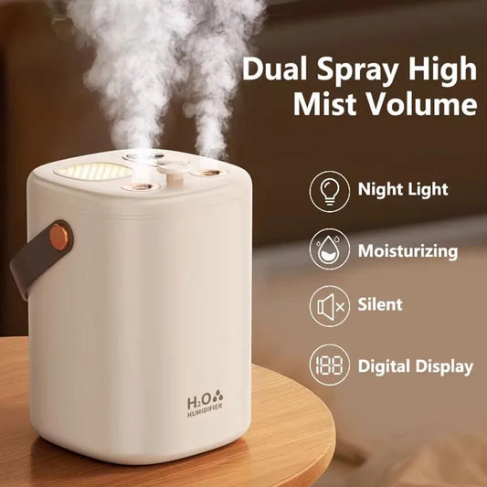 New Humidifier Household Large Capacity Spray Mute Office Water Make-up Air Humidifier For Pregnant Women And Infants Bedroom