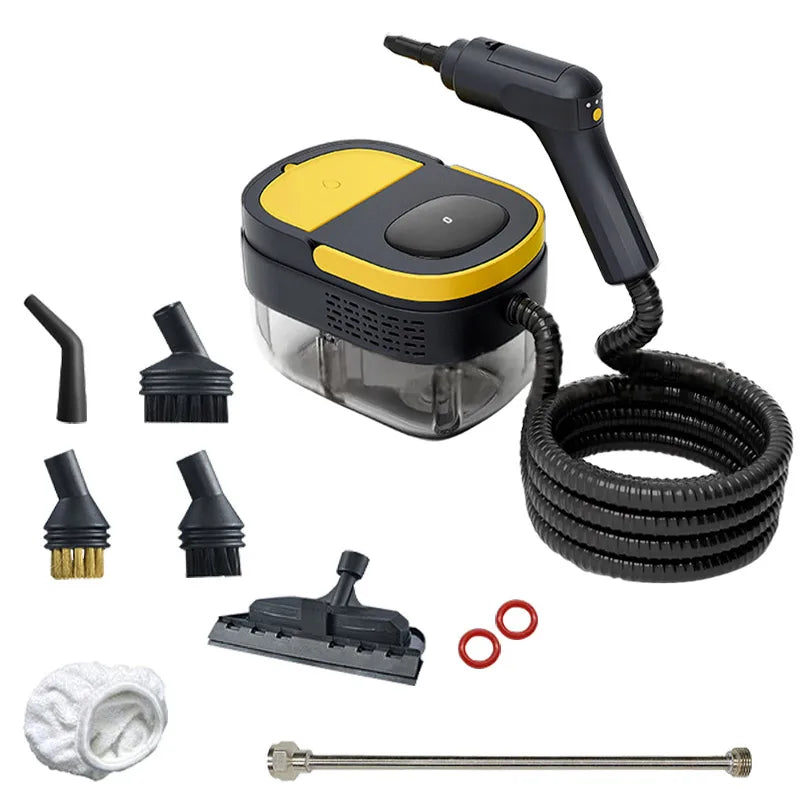 Handheld Steam Cleaner 2500W Multifunctional High-temperature Sterilization and Disinfection Steam Cleaner 1600ML for Car & Home