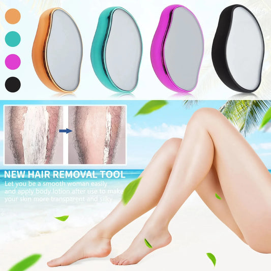 Ontharingssteen, depilatie-gum, scrub, pijnloze epilator, beauty-product voor vrouwen, kristal-epilator, nano-versie