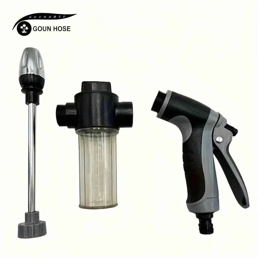 1 Pack High Pressure Spray Water Gun Garden Watering Hose Nozzle Sprinkler Car Washing Gun Car Cleaning Washing Tools