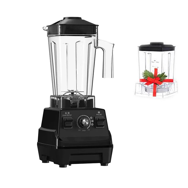 Mini mixeur BioloMix Pro, moteur 1800 W, bol principal 1,8 L, gobelet portable 0,6 L, sans BPA, extracteur de jus, préparateur de smoothies et moulin robuste