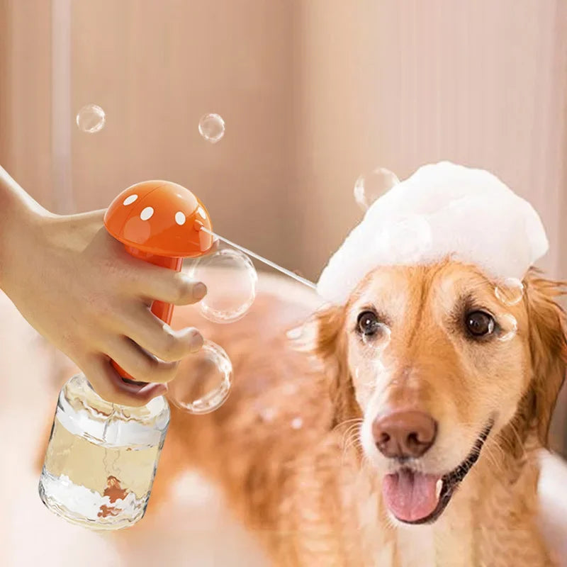 Pet Bubbler Usb Charging Pet Shower Foaming Machine  Automatic Soap Dispenser automatic Pet Washing Bubbler Dog Accessories