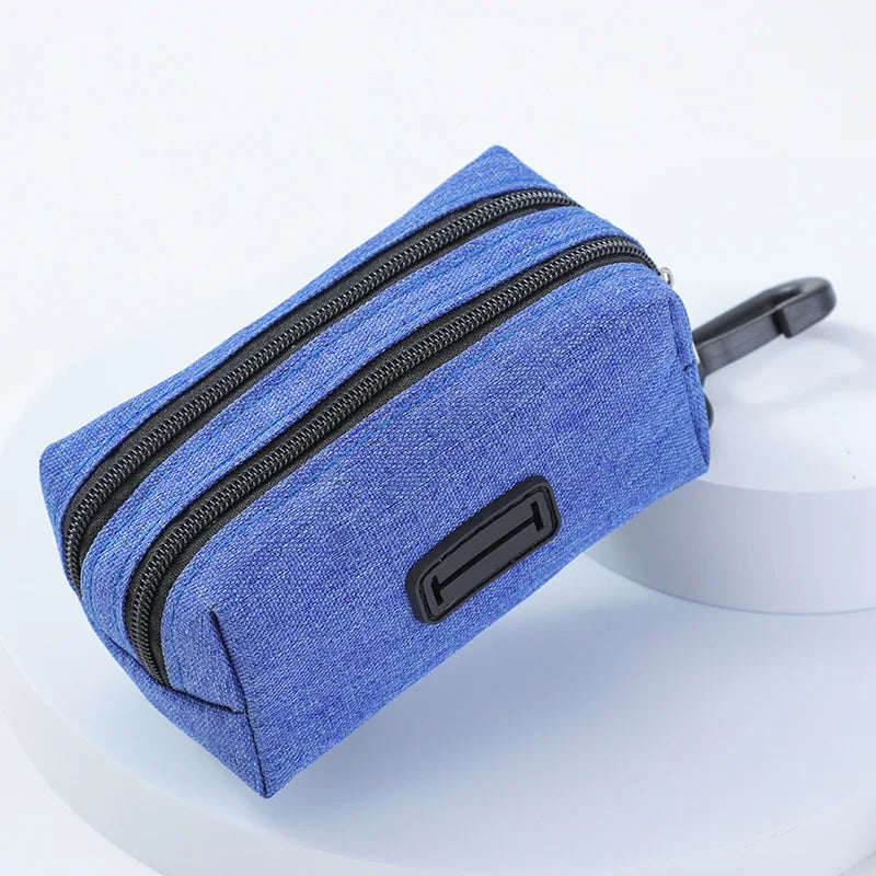 Portable Dog Poop Bag Holder Multifunctional Pet Waste Bag Dispenser Pet Treat Bags Cleaning Tools Dog Accessories