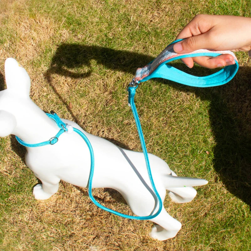 150cm/59.06in Strong Dog Leashes Nylon Walking Dog Leash Puppy Training Leashes Adjustable Pet Collar Lead Leash Pet Supplies