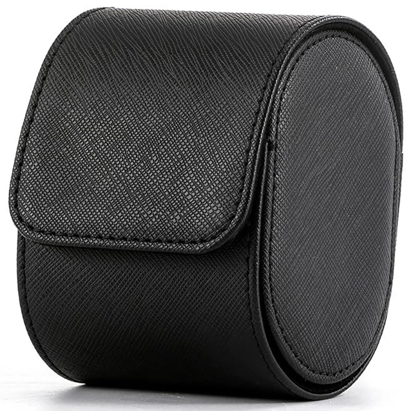 Watch Case Travel Organizer - Watch Roll Case - 3 Watch Case Display Storage for Men - Watches Accessory Gift