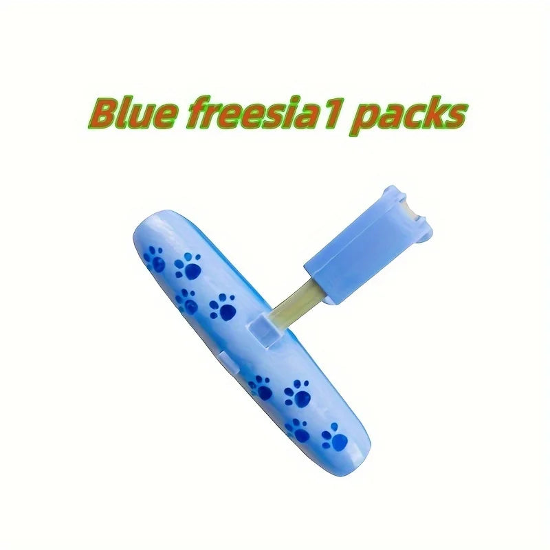 1pc 3-in-1 Automatic Toilet Cleaner & Deodorizer Gel - Adjustable, Hanging Design for Easy Access - Effective Stain & Odor Remov