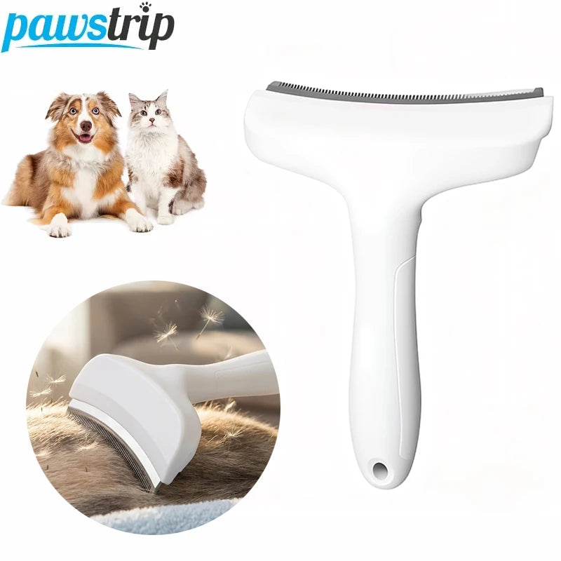 ABS Pet Dog Knotting Comb Curved Cat Hair Remover Long Handle Pet Brush for Cats Dogs Kitten Grooming Supplies Pet Supplies