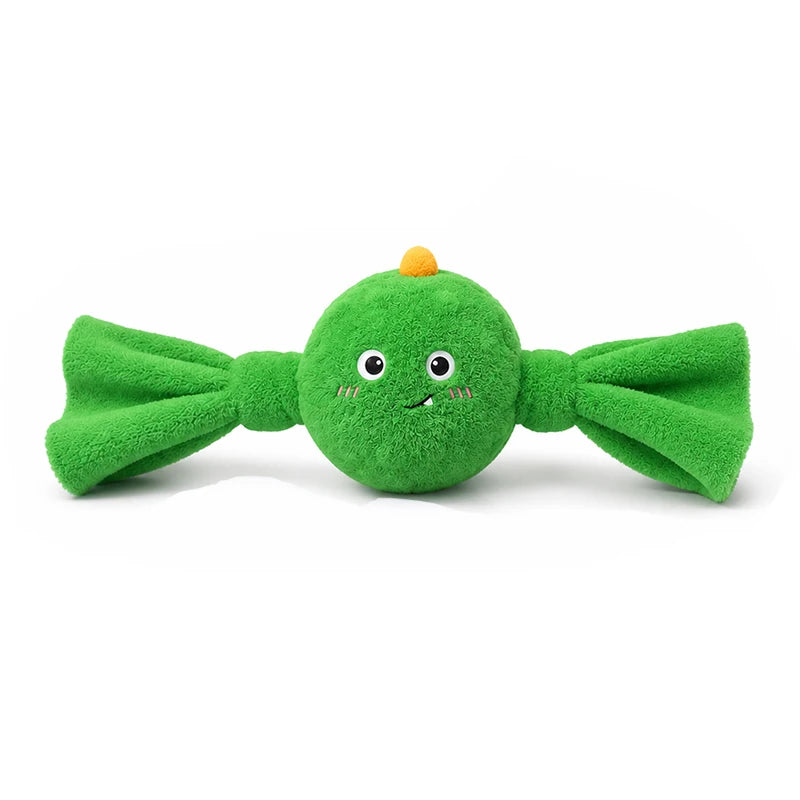 Plush Dog Toy Bouncy Ball Squeaky Pet toys for Small Medium Dogs Washable Interactive Chew Toy Puppy Toys Dog Accessories