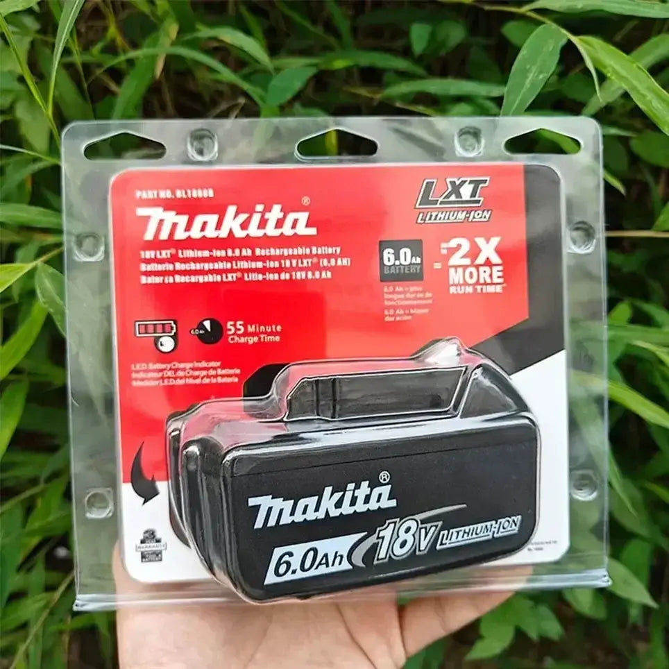 Genuine 6.0Ah makita BL1860 18V Battery Power Tools Li-ion Replacement LXT BL1850 BL1840 for 18V Screwdriver with BMS
