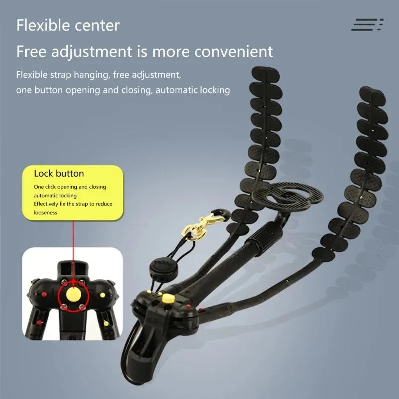 Saxophone Strap for Alto Soprano Tenor Double Shoulder Straps Padded Cushion Neck Lanyard Woodwind Musical Instrument Access