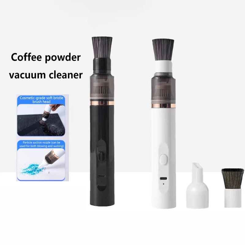 2026 690000PA Kleine Handstofzuiger voor Rookstof en Koffiepoeder, Multifunctionele 2-in-1 Bureau-stofzuiger