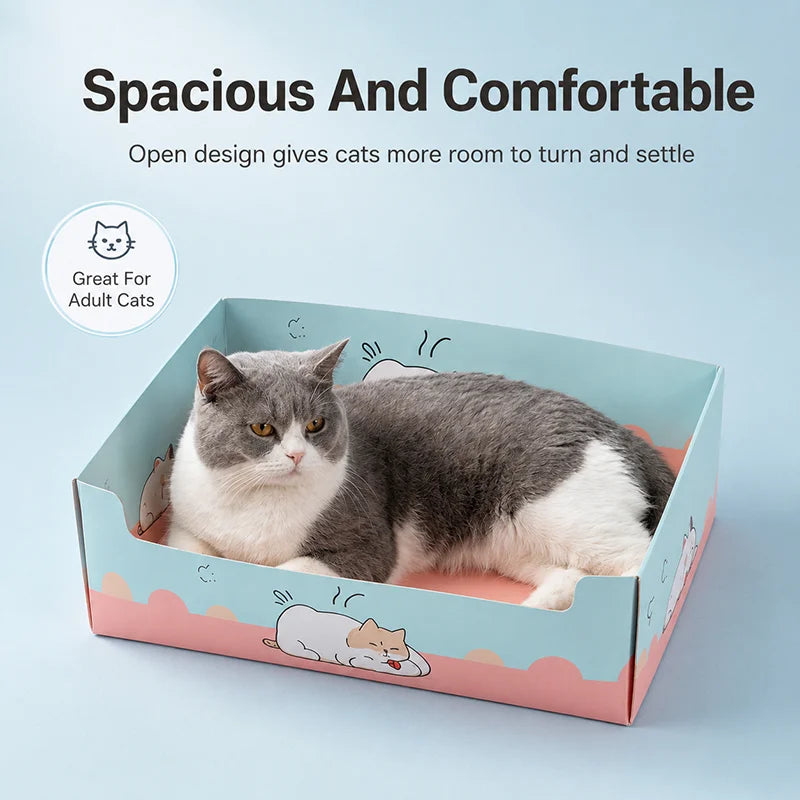 1/3 PCs Disposable Cat Litter Box Foldable Cat Litter Box Portable Travel Cat Toilet Tray for Indoor Outdoor Cat Accessories