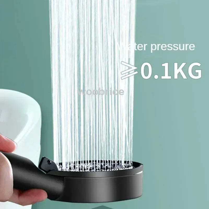 5 Modes Shower Head High Pressure Shower Head Water Saving  Adjustable High Pressure Shower Head Bathroom Accessories