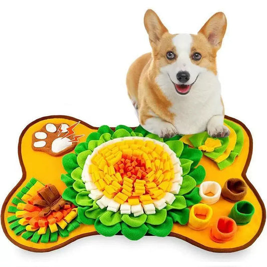 New Pet Smell Mat Foraging Smell Training Blanket Entertainment Interactive Dog Slow Food Mat Training Educational Pet Toys