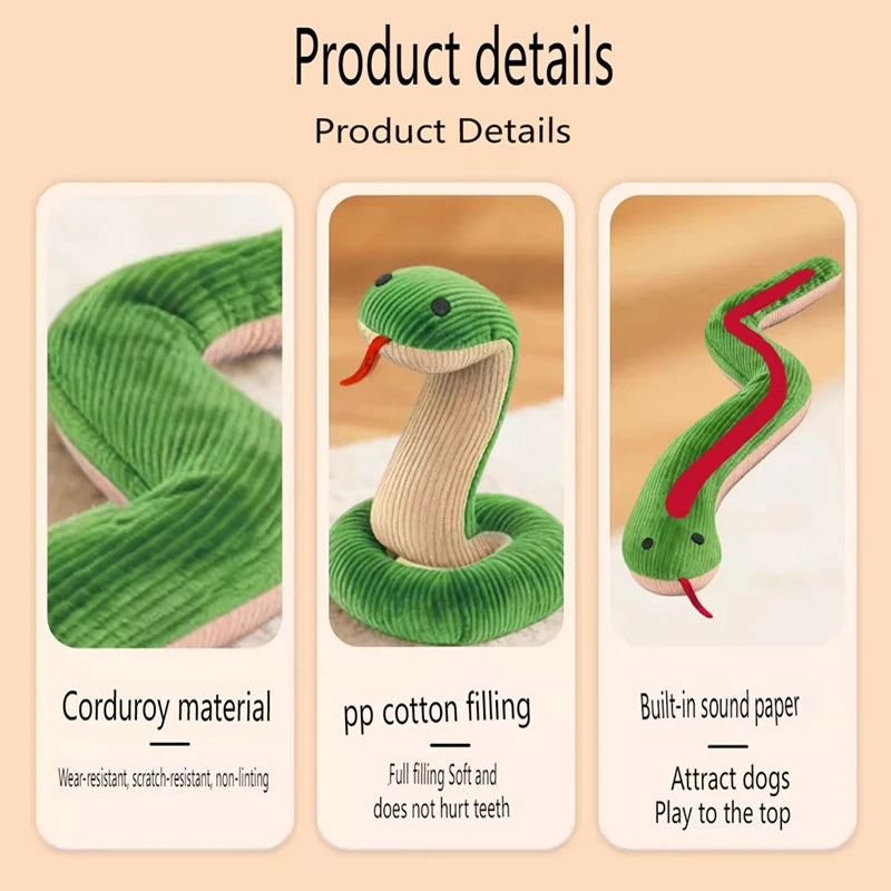 Bite-resistant Pet Dog Toys Snack-shaped Puppy Chew Toys Built in Sound Paper Interactive Plush Dog Toy Pet Supplies
