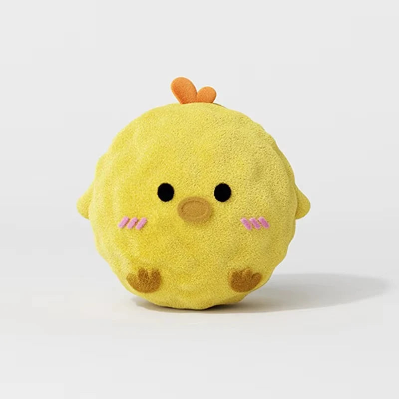 Plush Squeaky Dog Toy for Small Medium Dogs Soft Animal Shape Puppy toy Interactive Pet Toy with TPR Inner Ball Dog Accessories