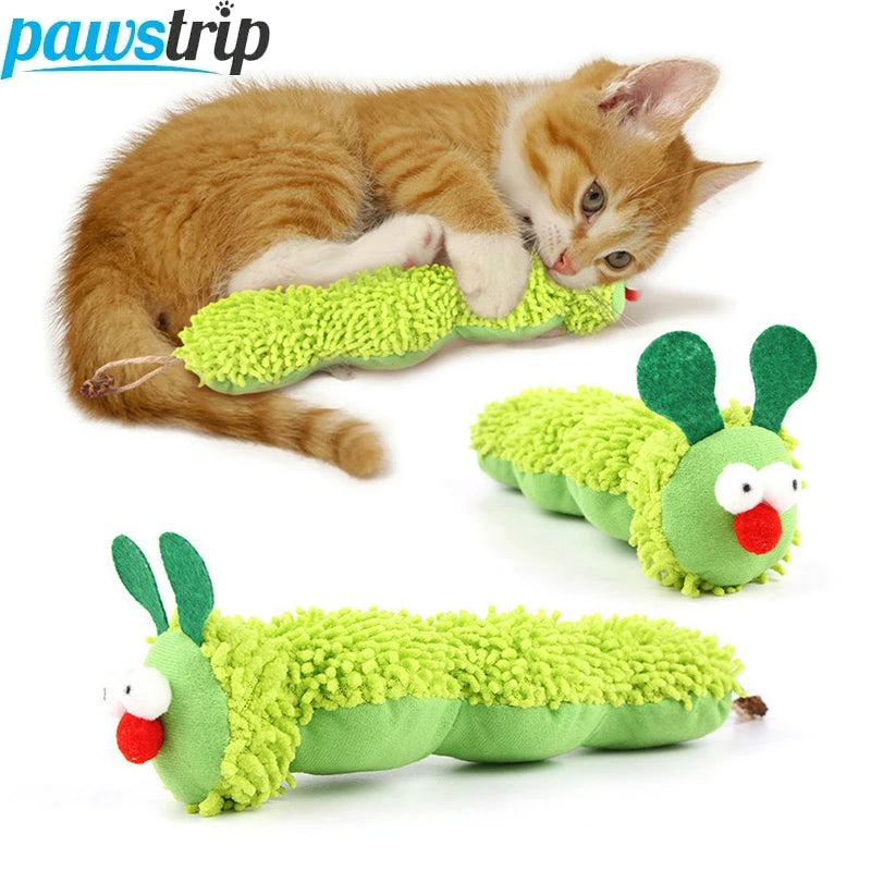 Interactive Catnip Toys - Soft Plush Animal-shaped Pet Sounding Toy for Cats, Bite-resistant Kitten Accessory - Quality Shopping Centre