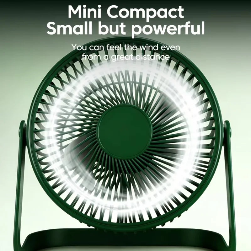 Lenovo Mini USB Desktop Fan Portable Fan Desktop Office USB Quiet Cooling Fans Suitable For Student Dormitory Summer Home Office