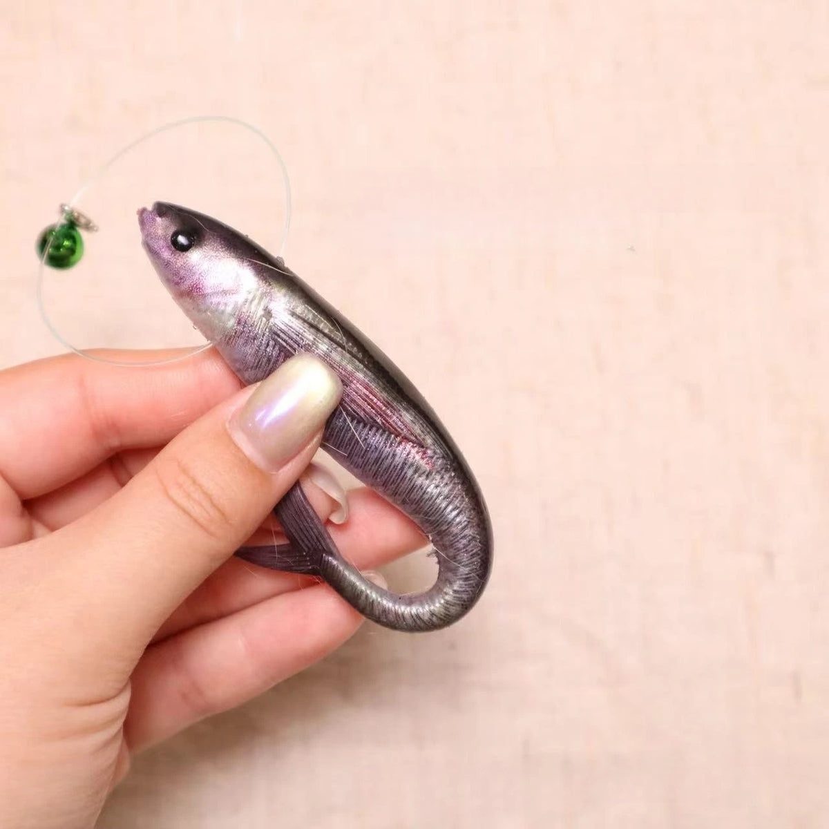 Jouet pour chat en forme de poisson en silicone 3D, lot de 2/3 pièces, canne à pêche interactive pour chat