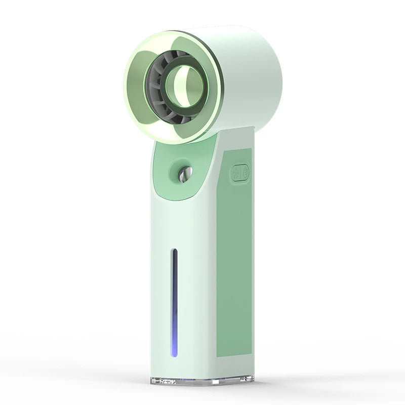 Lenovo Ice Coating Spray Small Fan Handheld Refrigeration Turbine Ice Coating Fan Usb Charging Handheld Fan Outdoor Portable Fan