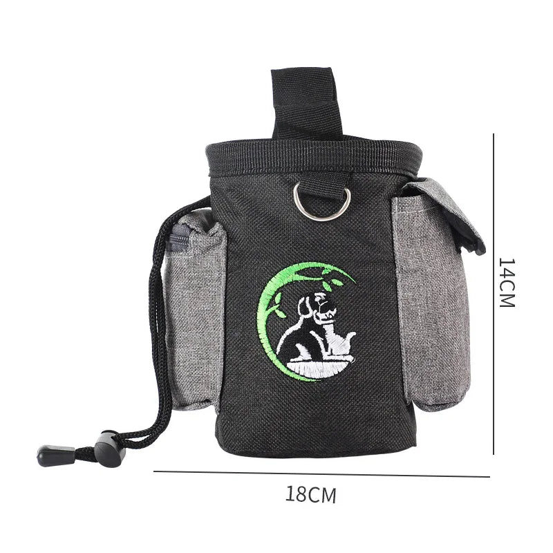 Portable Pet Training Waist Bag Puppy Training Treat Outdoor Puppy Reward  Waist Bag Pet Snack Food Container Dog Accessories