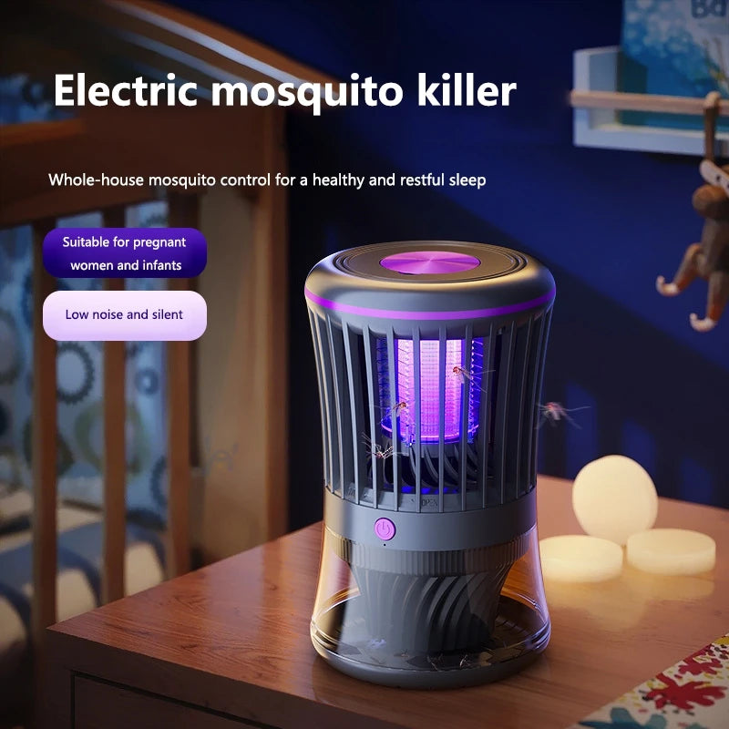 Lenovo 2-in-1 muggenlamp, elektrische schok- en inhalatiemethode, vliegenvanger, huishoudelijk, hoogrenderend automatisch vliegendodend apparaat
