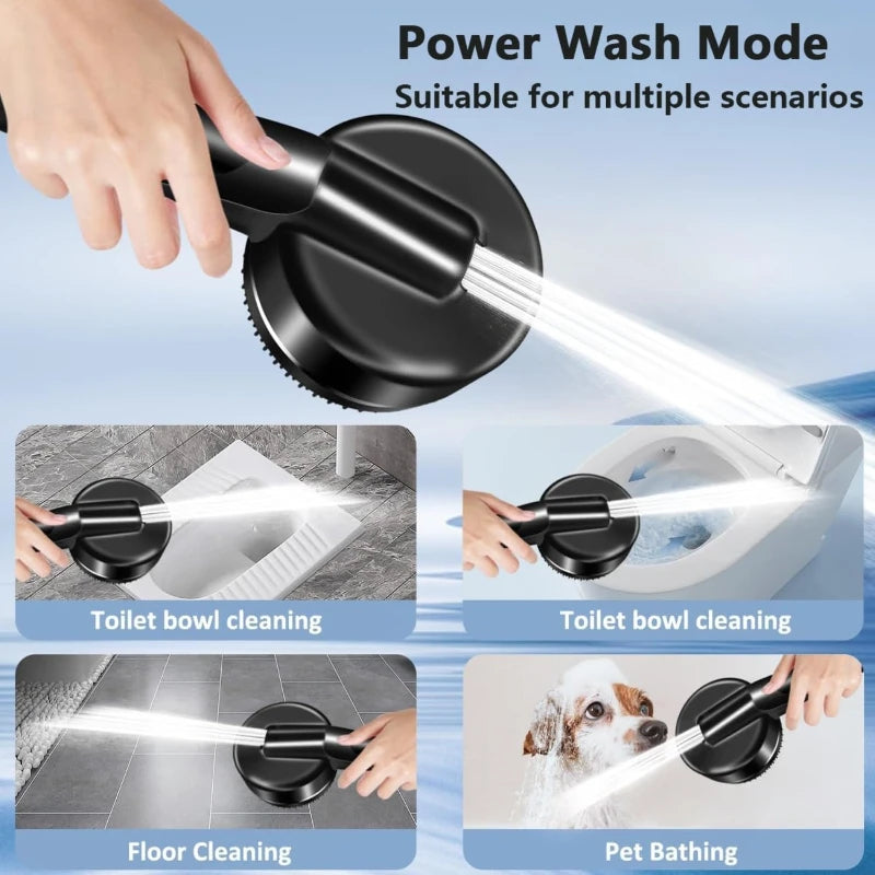 Shower Head Bathroom Showers High Pressure Massage Filter 4 Modes Adjustable Handheld Showerheads Home Bathroom Accessories