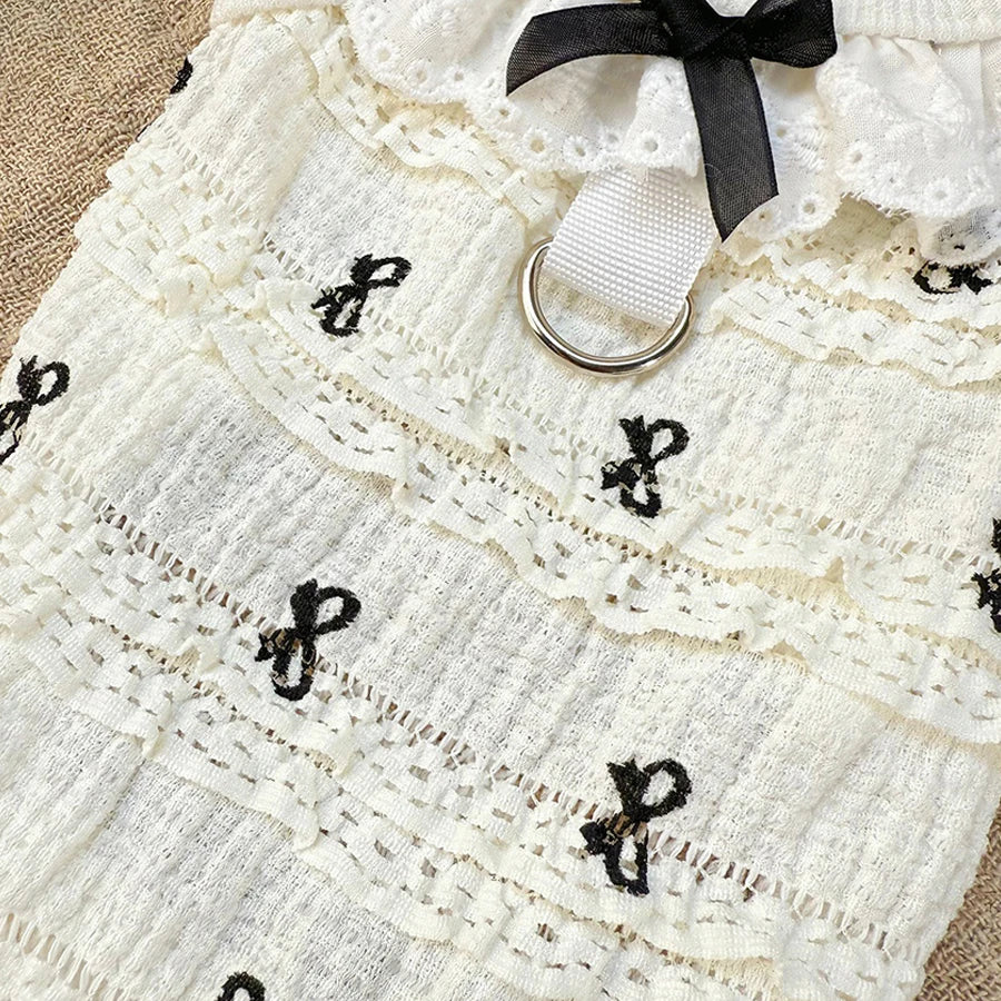 Cute Print Pet Dog Vest Spring Summer Pet Clothes with D-ring Breathable Yorkie Chihuahua Clothing Puppy Vest Dog Accessories
