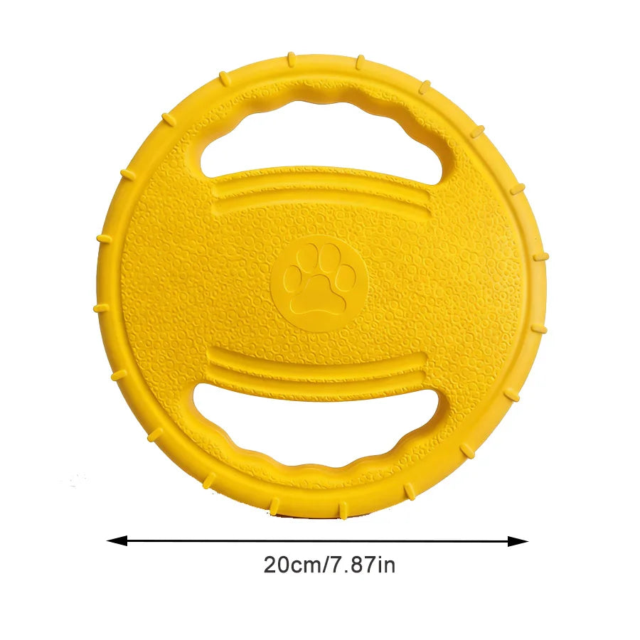Interactive Dog Flying Discs Toy Outdoor Pet Training Toys for Small Medium Large Dogs Bite Resistant Puppy Toy Dog Accessories