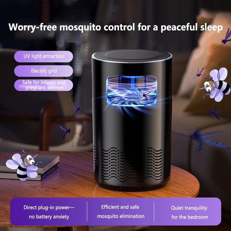 Lenovo muggendodende lamp, ventilator-zuigtype, vliegendodende lamp, elektrische vliegenmepper, muggenverdelger
