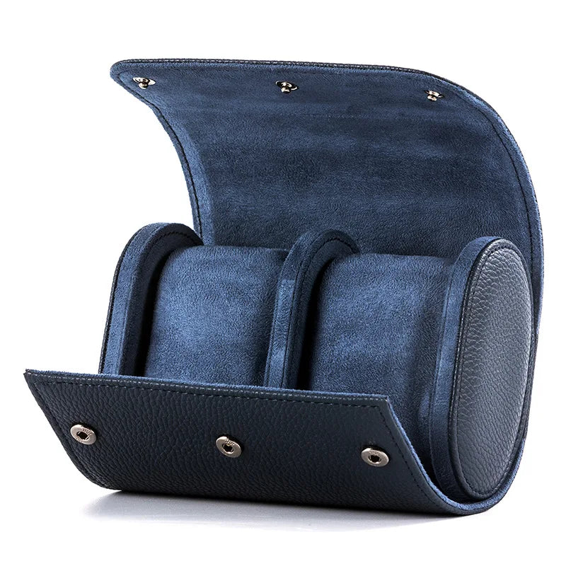 Watch Case Travel Organizer - Watch Roll Case - 3 Watch Case Display Storage for Men - Watches Accessory Gift