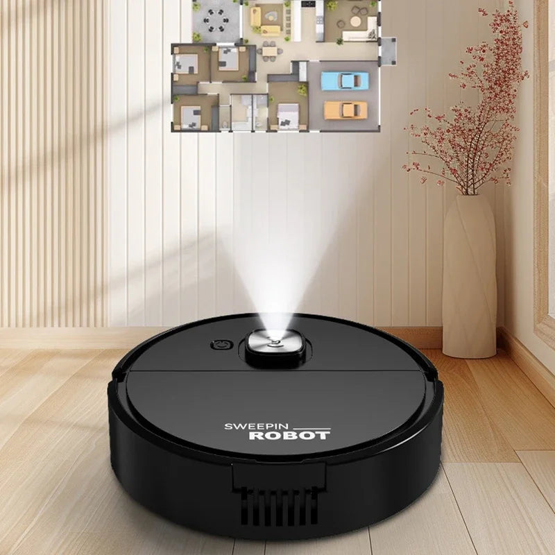 Lenovo 3-in-1 Low Noise Mini Sweeping Robot Intelligent Sweeping Integrated Fully Automatic Cleaning Sweeping Machine Appliance